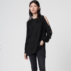 Allsaints cross jumper